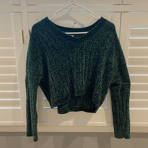 LA Hearts Cropped Sweater- XS